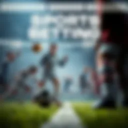 An illustration showcasing various sports betting types