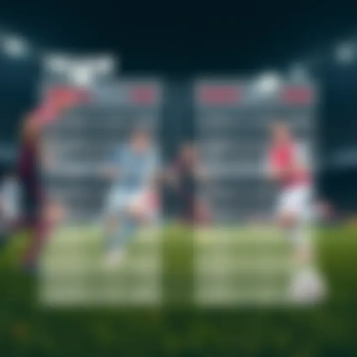 Comparative statistics highlighting the strengths of both teams