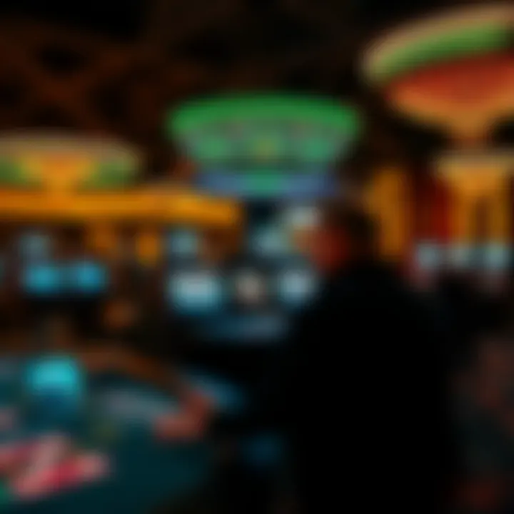 A representation of advanced technology used in live dealer games