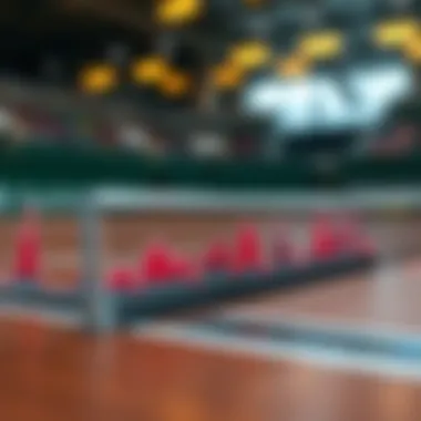 Graph illustrating statistical analysis in tennis betting