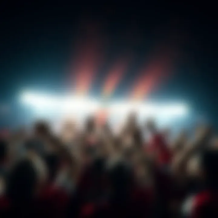 Engaging visuals of fans celebrating a football victory