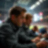 An intricate depiction of sports betting strategy