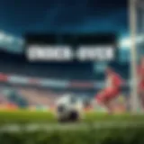 Conceptual illustration of the under-over betting strategy