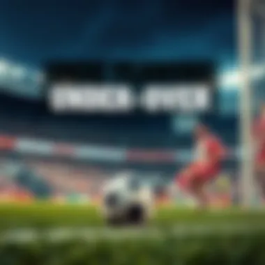 Conceptual illustration of the under-over betting strategy