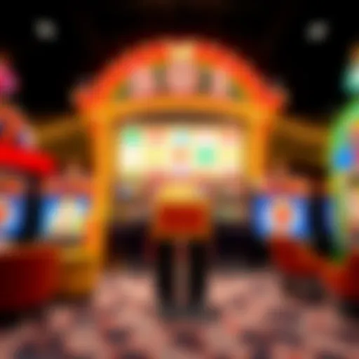 Visual representation of various online slot game types