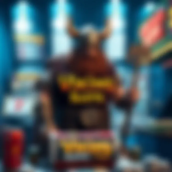 A detailed infographic illustrating strategies for betting on Viking slots, including tips and statistics.