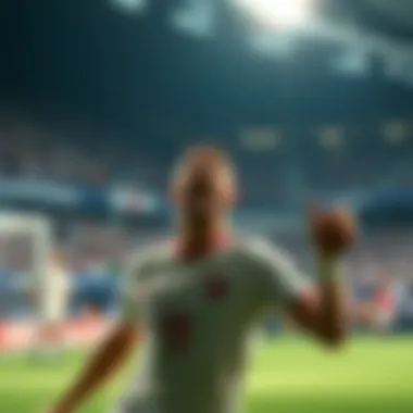 A historic moment from the World Cup