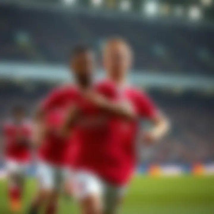 Wrexham FC Team in Action Wrexham FC team in action