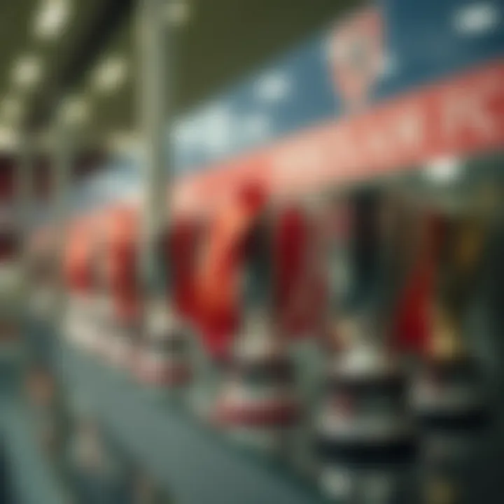 Trophy Display of Wrexham FC Trophy display of Wrexham FC